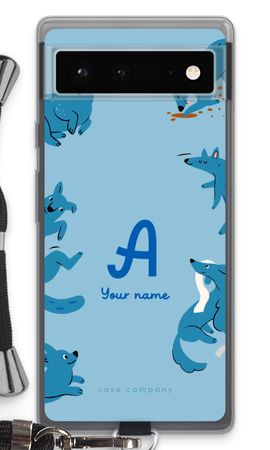 Playful Dogs Monogram