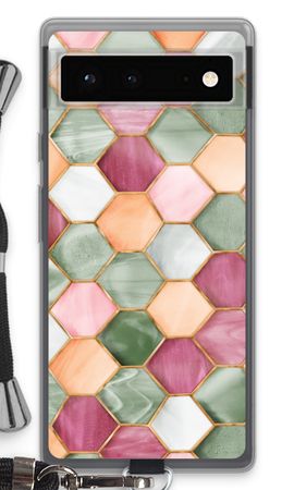 Hexagons in stained glass