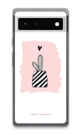 Black and white cactus