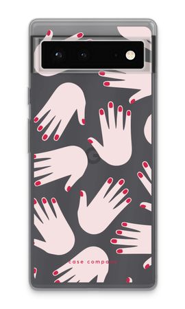 Hands pink