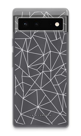 Geometric lines white