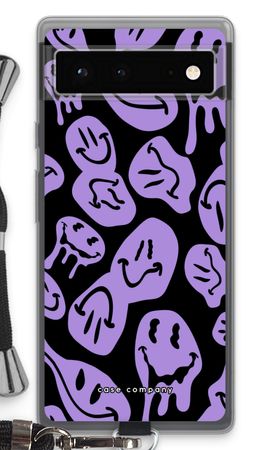 Smeltende Smiley - Paars