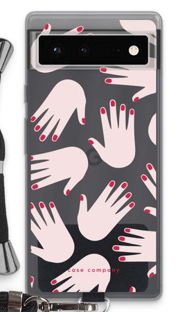 Hands pink