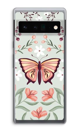 Butterfly in a floral world