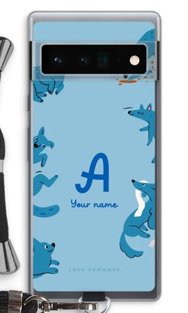 Playful Dogs Monogram