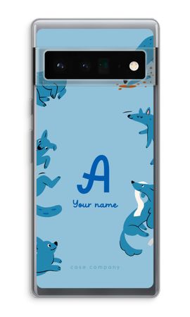 Playful Dogs Monogram