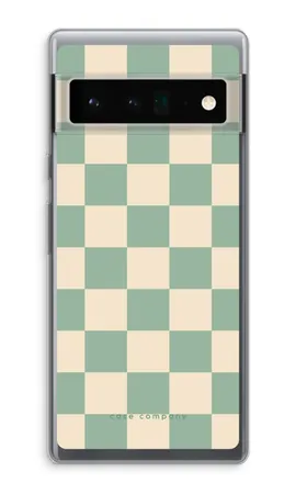 Checkered Mint, Google Pixel 6 Pro weiche Hülle