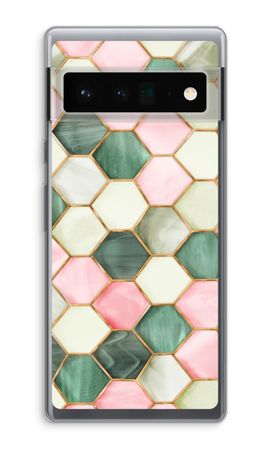 Hexagons in stained glass