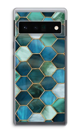 Hexagons in stained glass