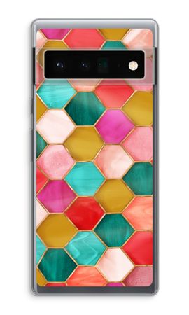 Hexagons in stained glass