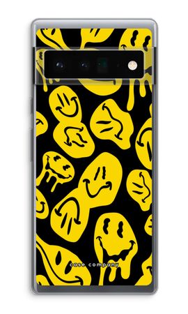 Melting smiley - Yellow