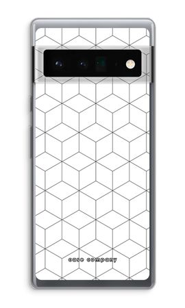 Cubes black and white