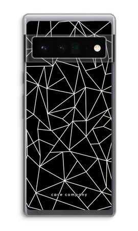 Geometric lines white