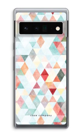 Coloured triangles pastel