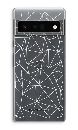 Geometric lines white