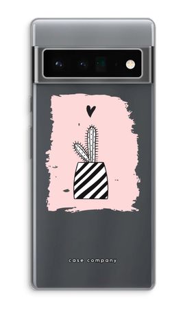 Black and white cactus