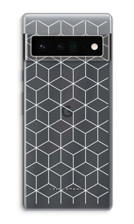 Cubes black and white