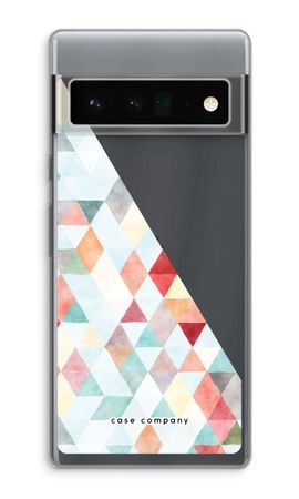 Coloured triangles pastel