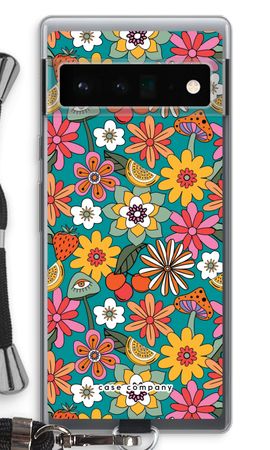 Retro Flowers N°2 - Blue