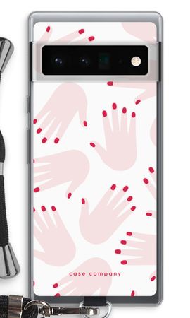 Hands pink