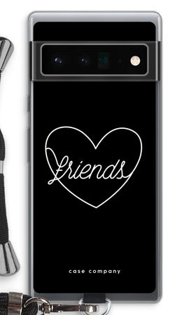 Friends heart black