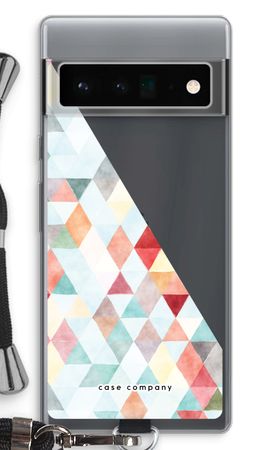 Coloured triangles pastel