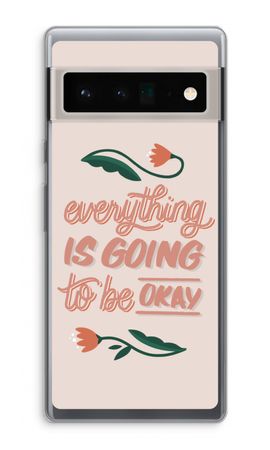 Optimistic flower girl