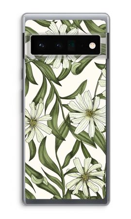 White flower pattern