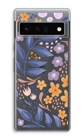 Flowers with blue leaves