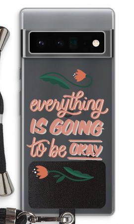 Optimistic flower girl