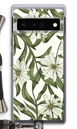 White flower pattern