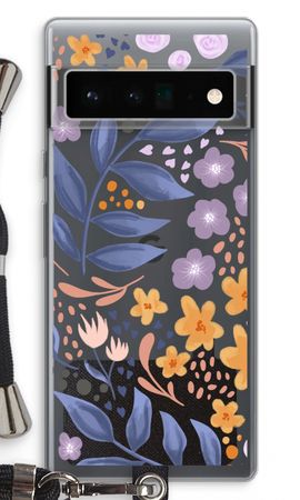 Flowers with blue leaves