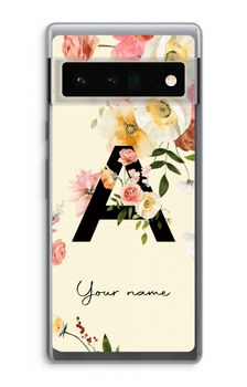 Flirty Flowers Monogram