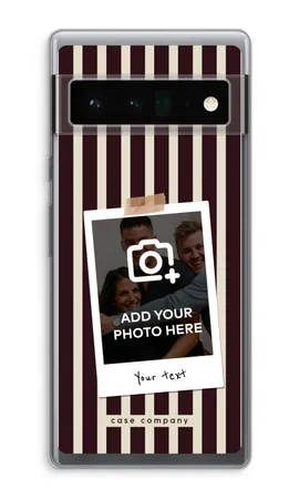 Polaroid - Retro, Google Pixel 6 Pro weiche Hülle