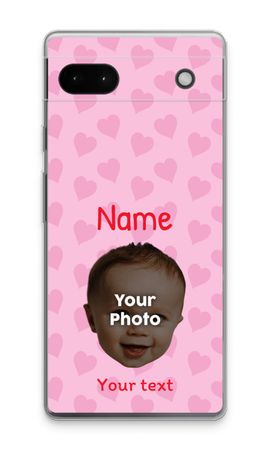 Personalized Face - Hearts N°2