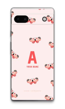 Rosy Butterflies Monogram
