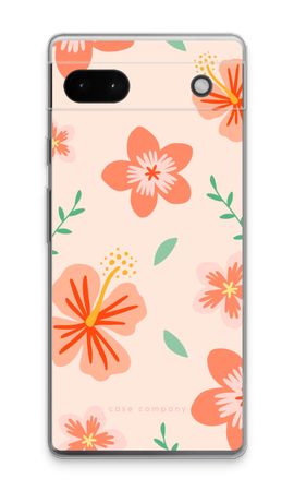 Tropical Pink Flowers