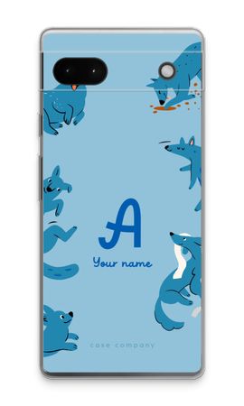 Playful Dogs Monogram