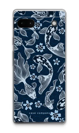 Midnight Koi, Miękkie etui Google Pixel 6a