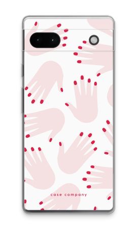 Hands pink