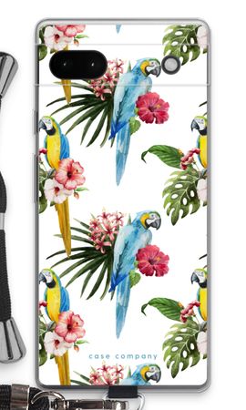 Färgglada papegojor