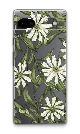 White flower pattern