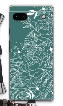 Flowers in lace
