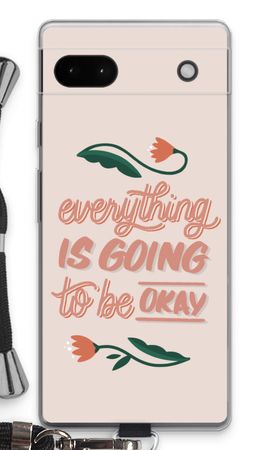 Optimistic flower girl