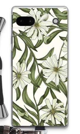White flower pattern