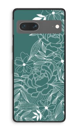Flowers in lace