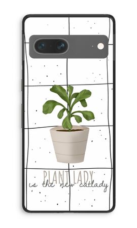 Houseplant on windowpane