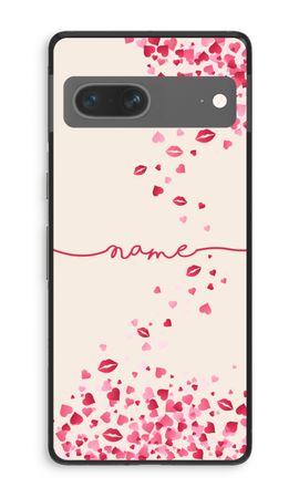 Hearts and kisses
