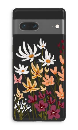 Painted wildflowers