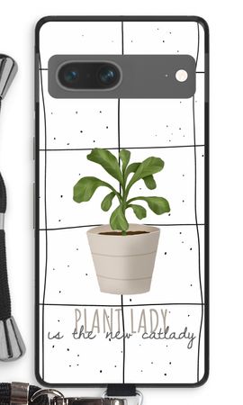 Houseplant on windowpane